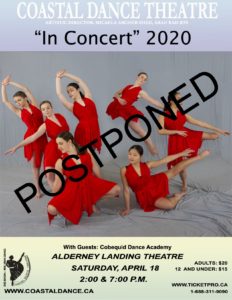 In Concert 2020 posterPOSTPONED